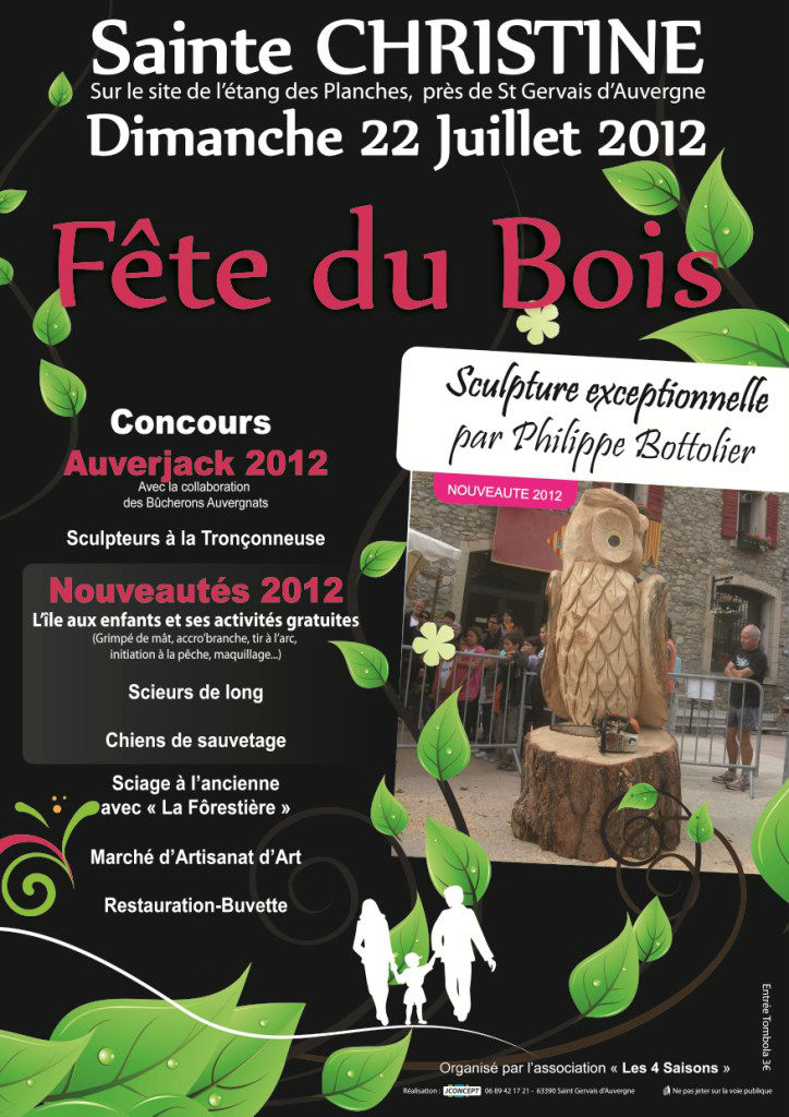 Fête du Bois 2012 à Sainte Christine